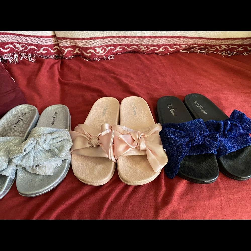 #Bow🎀 Flip Flop sandals #Summertime Shoes